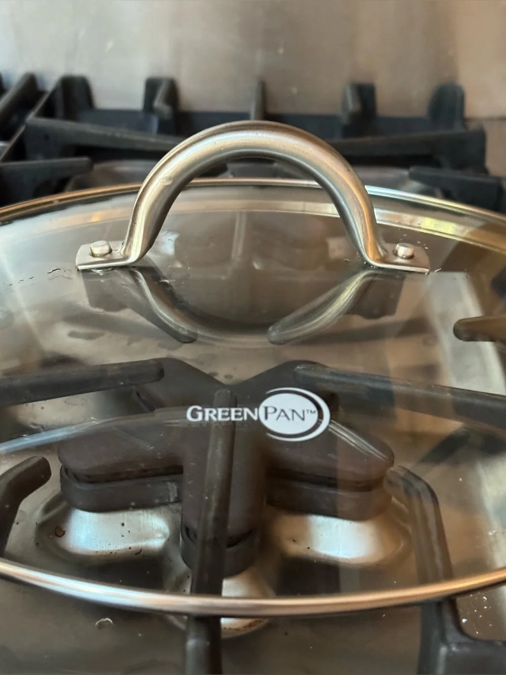 GreenPan clear tempered